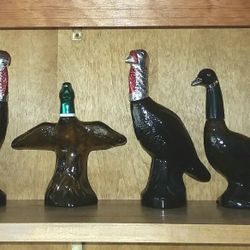 Vintage Avon waterfowl (birds) decanter lot