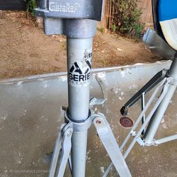 Vintage Gibraltar AX series aluminum cymbal stands