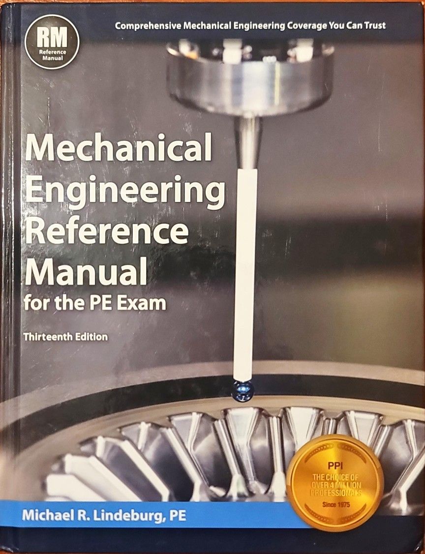 Mechanical Engineer Reference Manual PE Exam