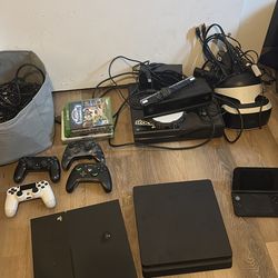 🔥 Gaming Bundle – PS4 Slim & Pro, Xbox, 3DS XL, PS4 VR + Controllers 🔥