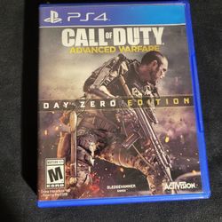PS4 Call Of Duty Advanced Warfare Game 