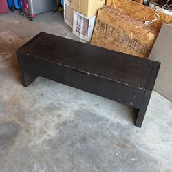 Bench With Drawer Storage