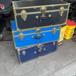Vintage Steamer Chests