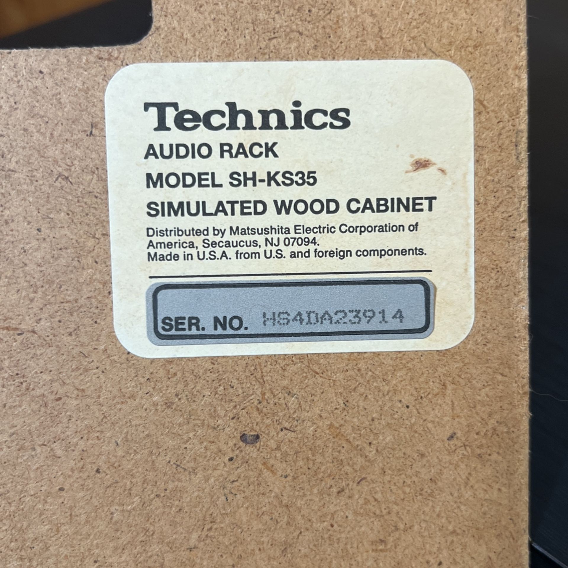 PENDING] Technics Audio Rack for Sale in Tacoma, WA - OfferUp