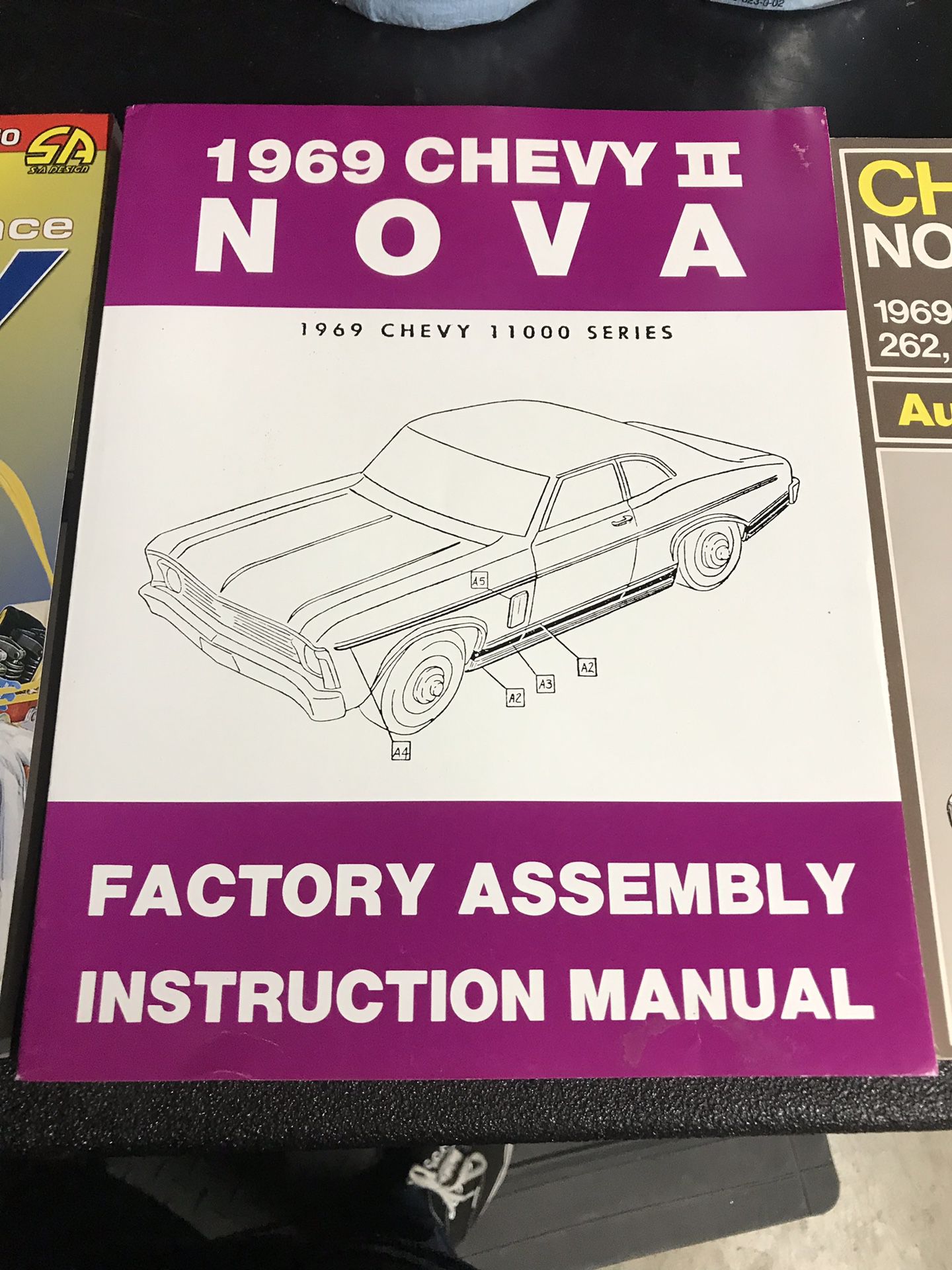 Chevy Nova manual books