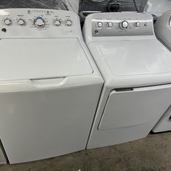 GE Set Top Load Washer And Dryer 