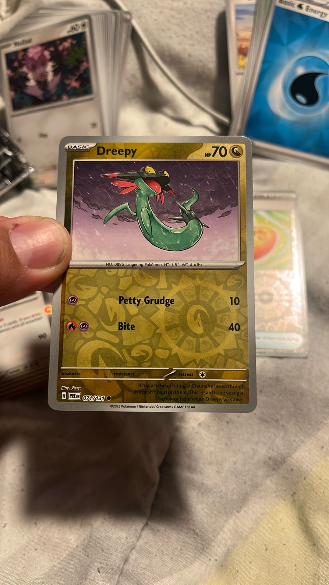 Pokemon Cards Dreepy Prismatic