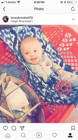 Binxy baby shopping cart hammock