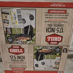 Brand New Expert Grill 17.5 Inches Charcoal Grill 16 Burger Cooking Capacity