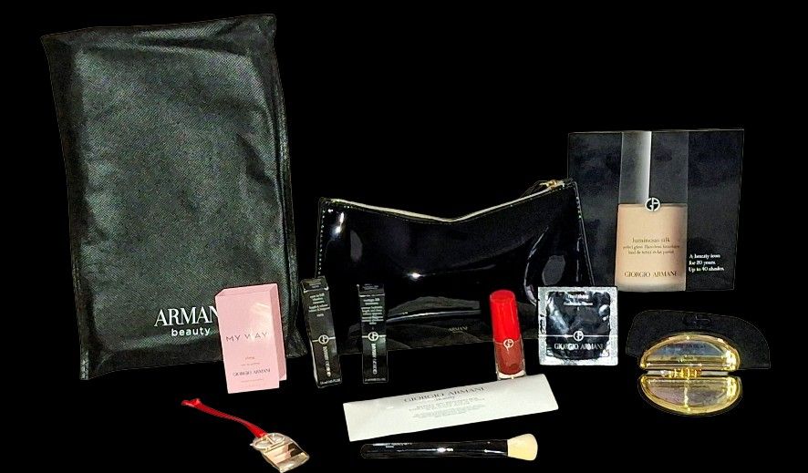 Black Clutch Armani Gift Set 