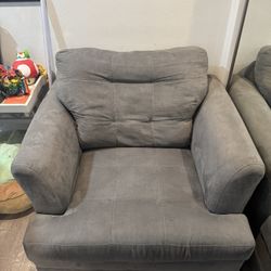 Gray Comfy Chair 