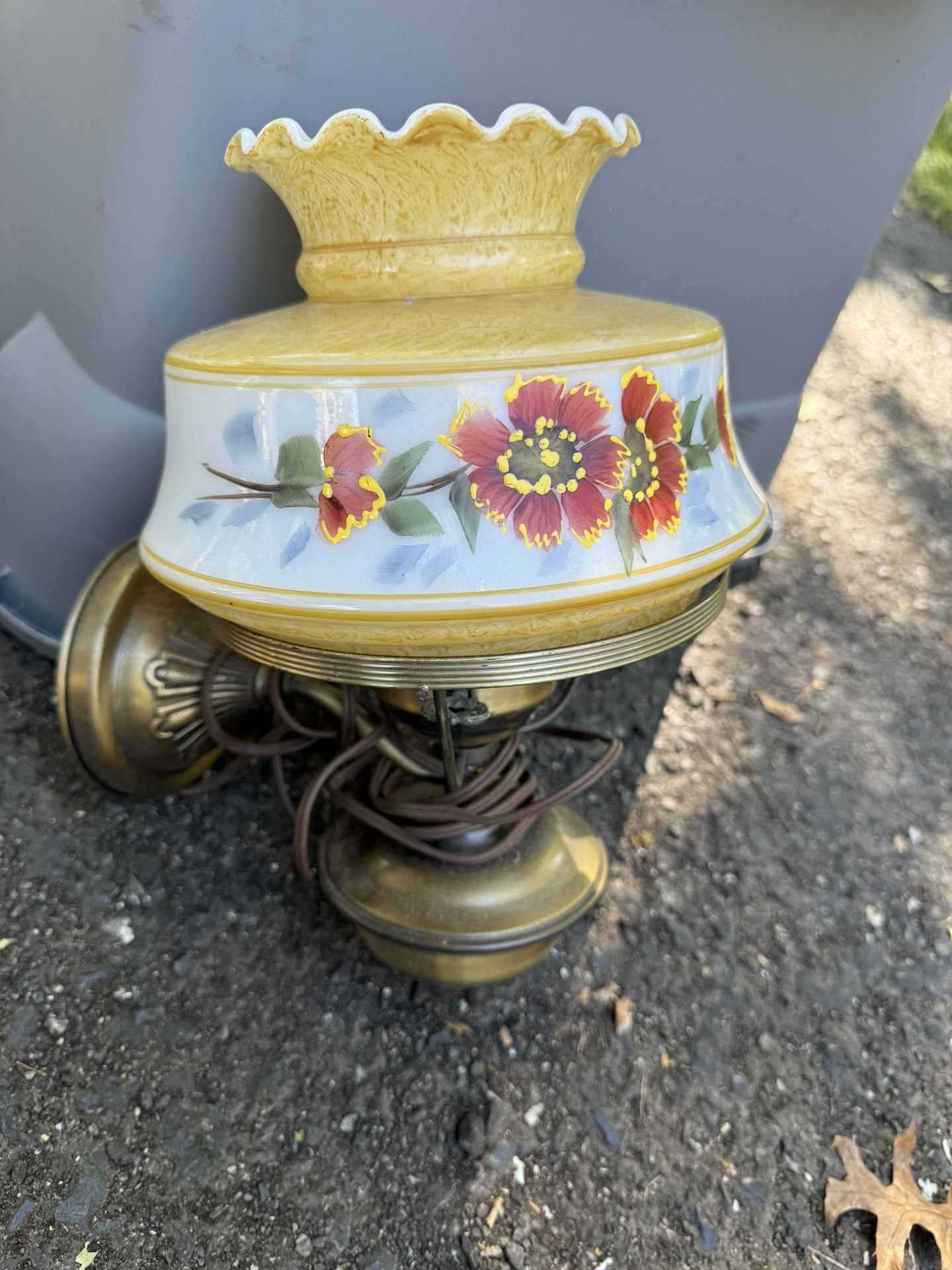 Antique Hanging Lamp: VINTAGE