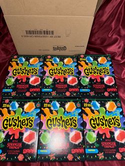 Gushers Stranger Things Tropical Fruit Snacks 6-Pack