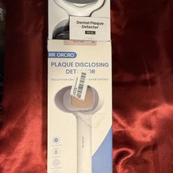 Plaque Disclosing Tablets Alternatives Rechargable Dental Plaque Detector Light Shows Plaque Lamp Instant Display Tooth Calculus Discloser for Kids or