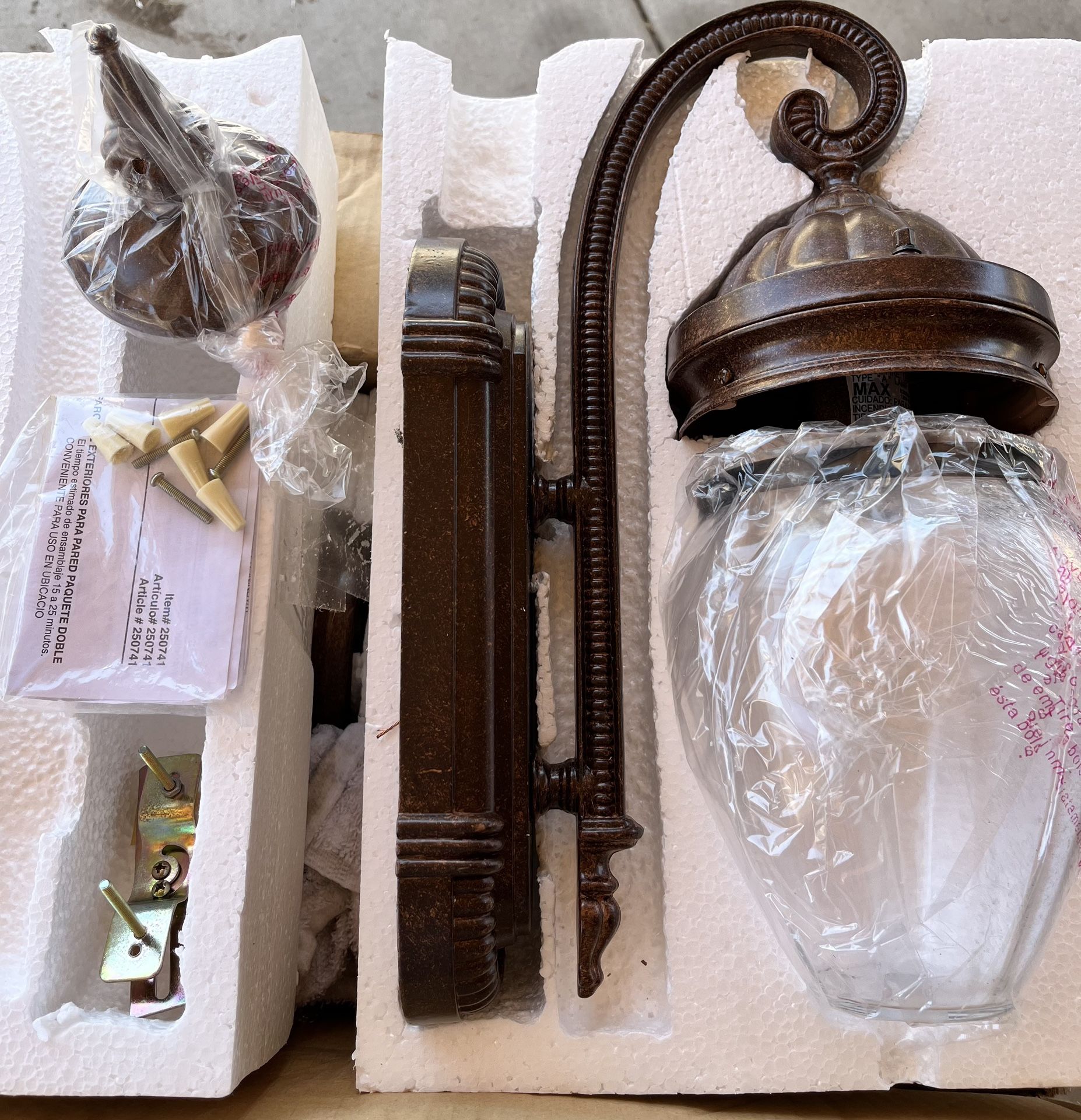Outdoor Wall Lantern 2 Pack (I have 4 in total)