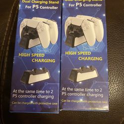 2 PS5 Dual Charging Stands