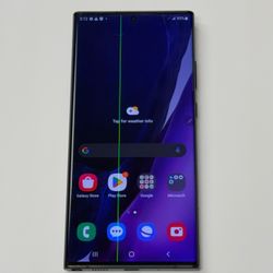 Unlocked Samsung Galaxy Note 20 Ultra 5G Desbloqueado Liberado Boost Mint T-Mobile Vertical Line