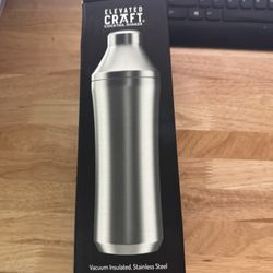 Elevated Craft Hybrid Cocktail Shaker Stainless Steel Brand New