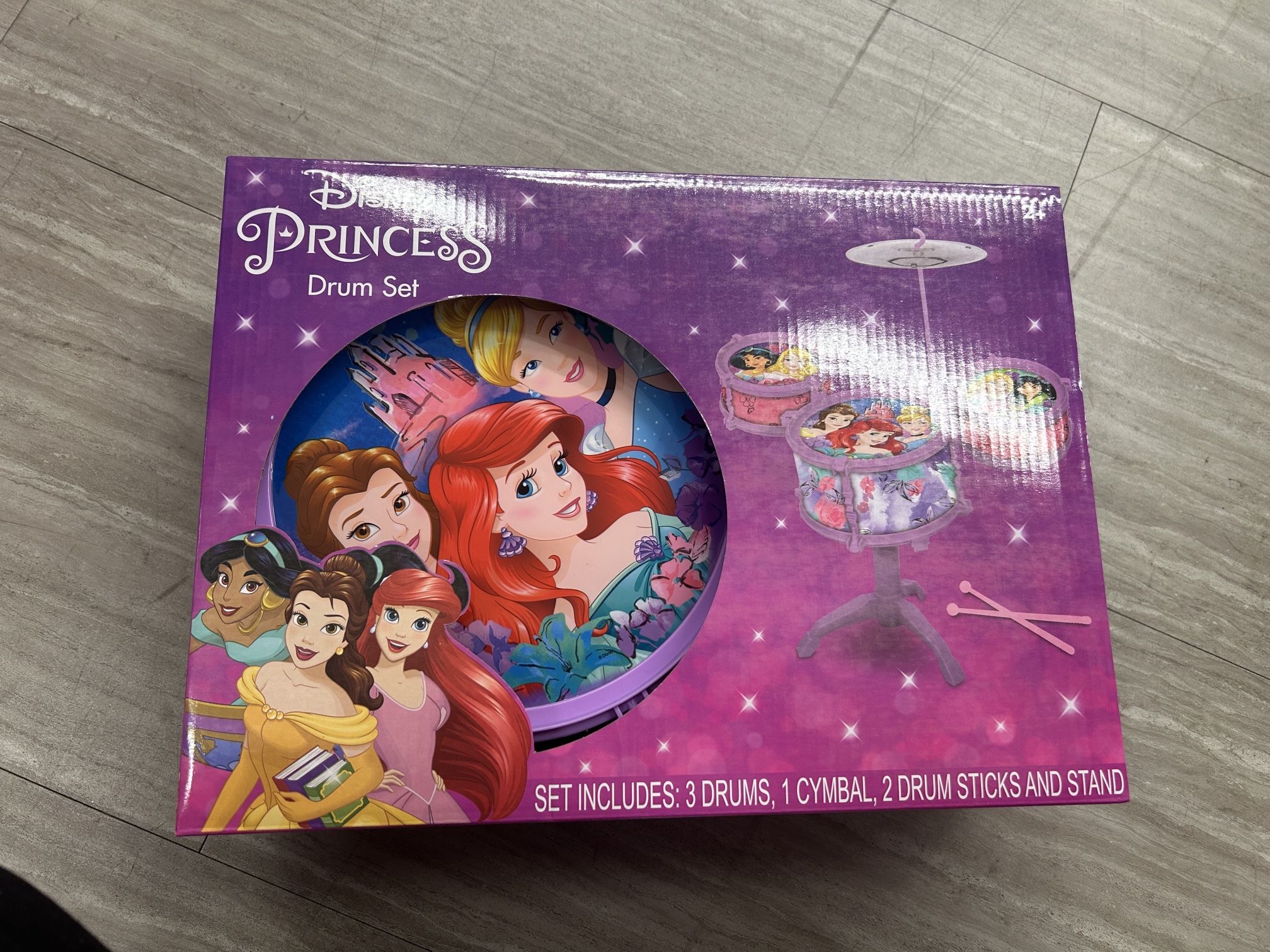 NWT Disney Princess Drum Set