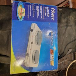 Oster Dbl Burner Hot Plate