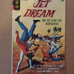Jet Dream Comics #1 1968- Stunt Girl- Gold Key Silver Age