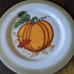 Vintage Hausnwware Stoneware Plates