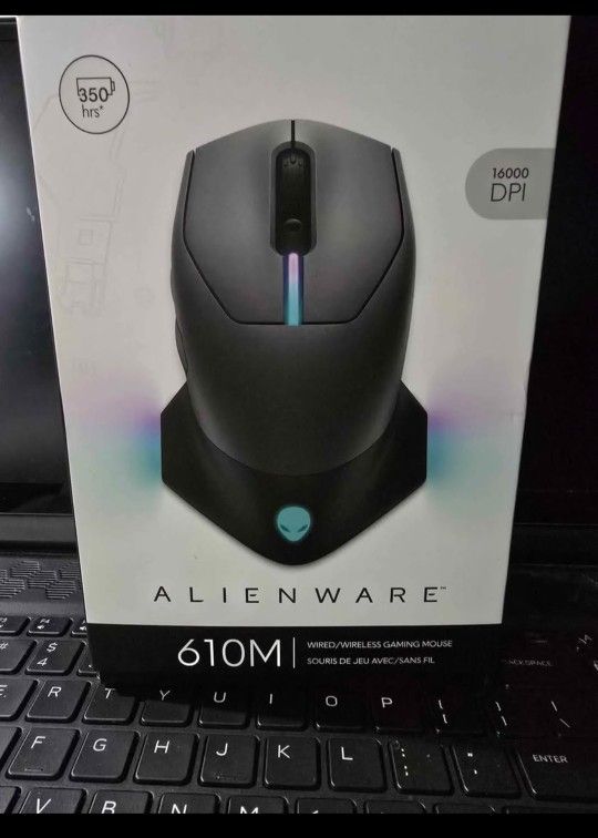 ALIENWARE WIRED/WIRELESS GAMING MOUSE 610M