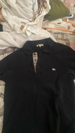 Burberry long sleeve polo