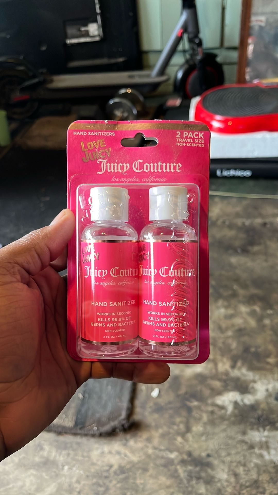 Juicy Couture Hand Sanitizer 3 Dollars