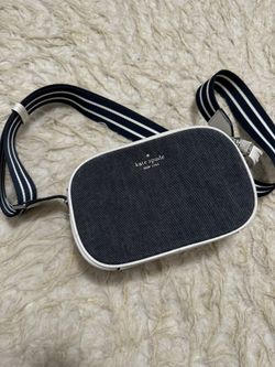 Kate Spade Blue Denim Camera Bag