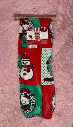 Christmas Hellokitty Throw Blanket