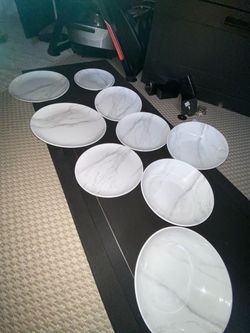 Plastic plates $20