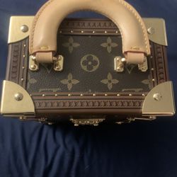Louis Vuitton Brown Monogram Canvas Camera Box Bag