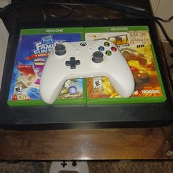Adult owned perfect condition xbox one X  bundle