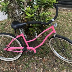 Eclipse Pink Ladies 26” Cruiser Bicycle 