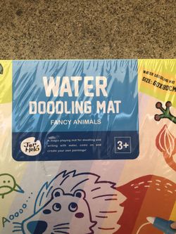 Water doodling mat