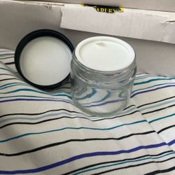 24 Glass Jars 2oz w. liners and Lid