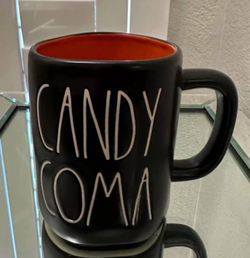 $8 - New Rae Dunn Halloween mug - CANDY COMA - Please pickup in the area of 36th Ave and Pinnacle Peak within 24hours of take greatly appreciated.   T