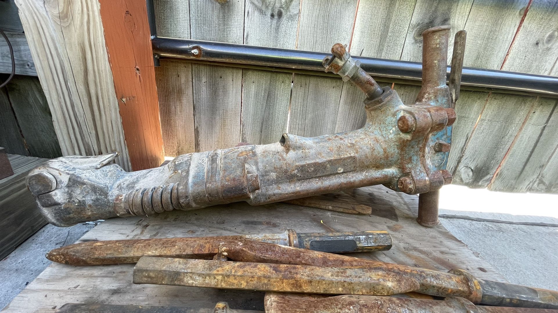 Jack Hammer With Tools