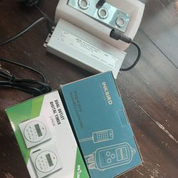 New Humidity Controller, Dual Outlet Digital Timer,Switching Power Supply 