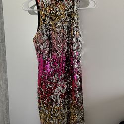 Forever 21 Sequin Multicolor Dress