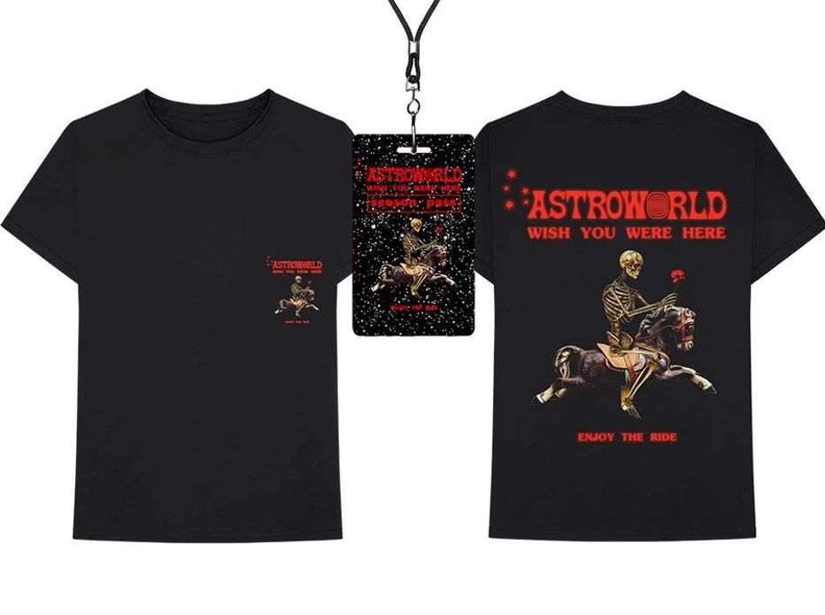 Travis Scott Astroworld Promotional T-shirt. Rare. XL. Gildan 