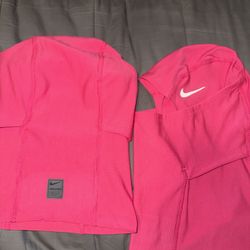 Pink Nike Skis