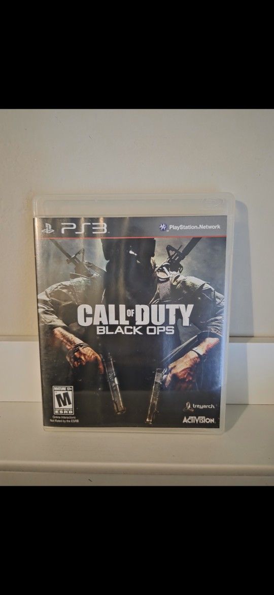 PS3 Game- CALL OF DUTY BLACK Ops