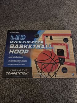 Brand New LED Basketball Hoop - Over the door