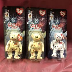 3 Sets Ty Beanie Babies Ronald McDonald House Charities 1999