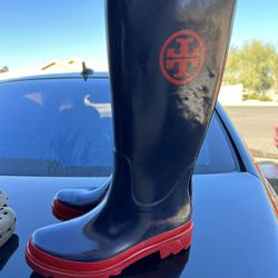Tory Burch Rubber boots Size 7.5 