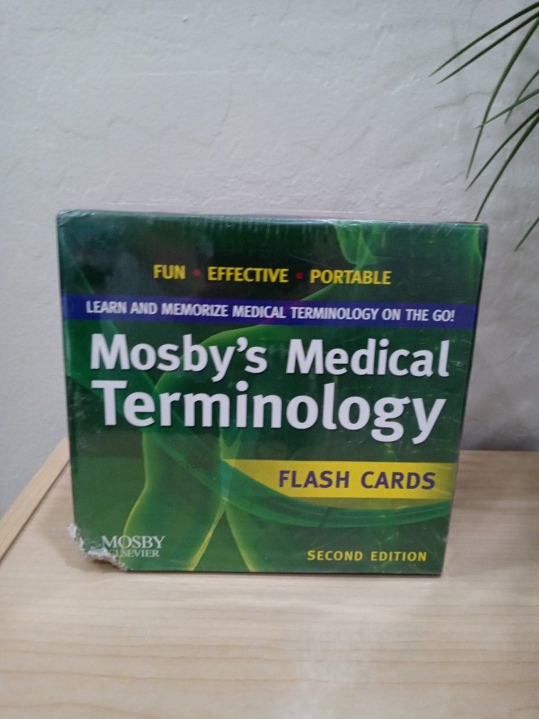 Mosby's Medical Terminology Flashcards Second Edition. Must Pick Up. Deer Valley And 67th Avenue 85310