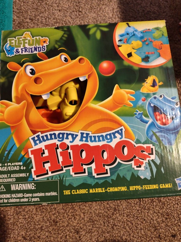 Hungry Hungry Hippos Game