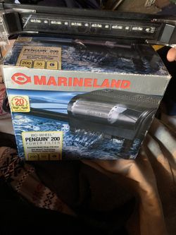 Marineland power filter light for fish